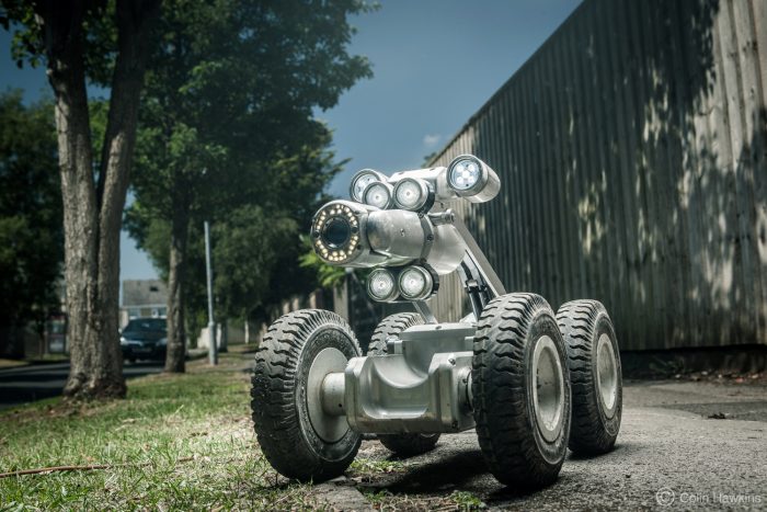 Sewer robot - photography for industry & business by Colin Hawkins