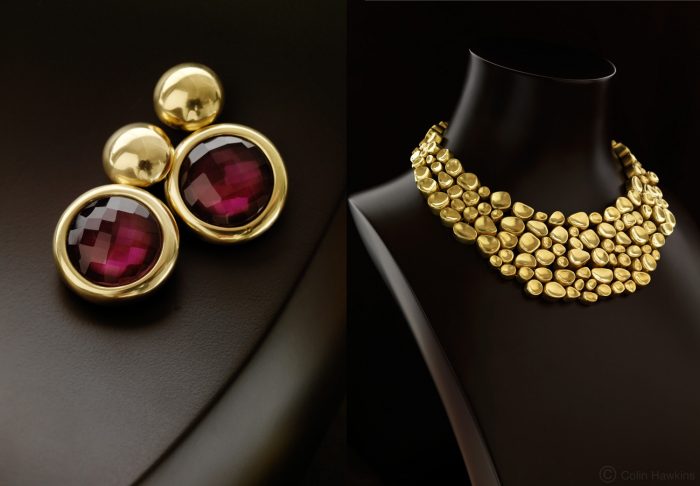 Jewellery photography for Manguette by Colin Hawkins