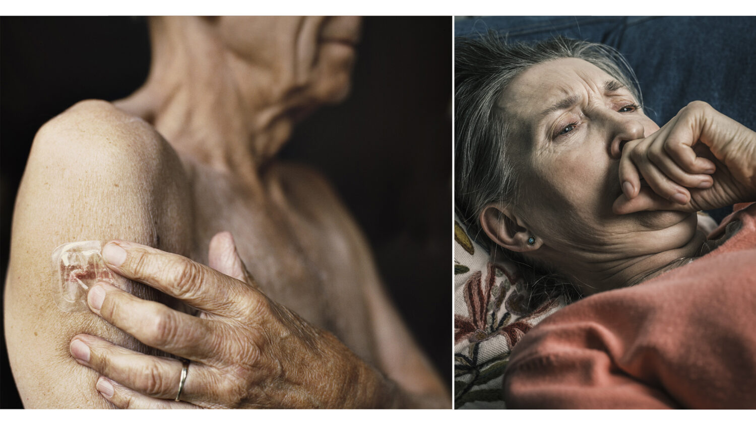 Senior healthcare photography campaigns by Colin Hawkins