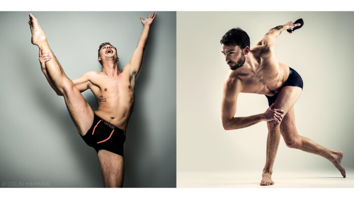 Men's underwear e-commerce campaign photography by Colin Hawkins