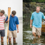 Menswear photography on location for Chatham clothing by Colin Hawkins